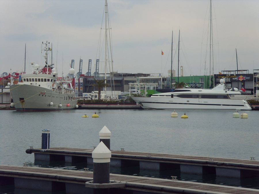 Yachten im Hafen von Valencia (Symbolbild, keine America’s-Cup-Aufnahme)
